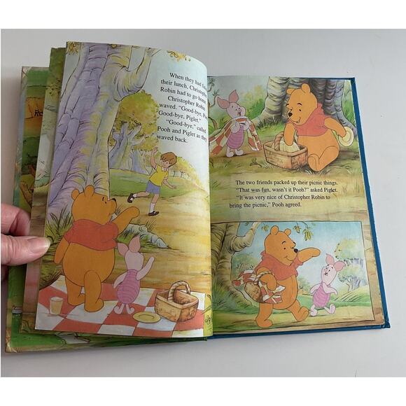 1998 Disney's Pooh How To Catch A Heffalump Hardback Children's Book - Picture 6 of 7